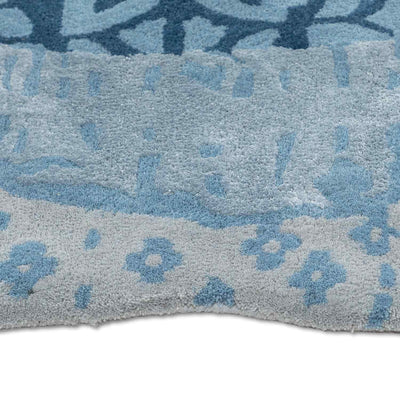 Cloud Hand Tufted Woollen And Viscose Rug