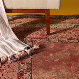 Caftan Hand Knotted Silk Rug by Tarun Tahiliani