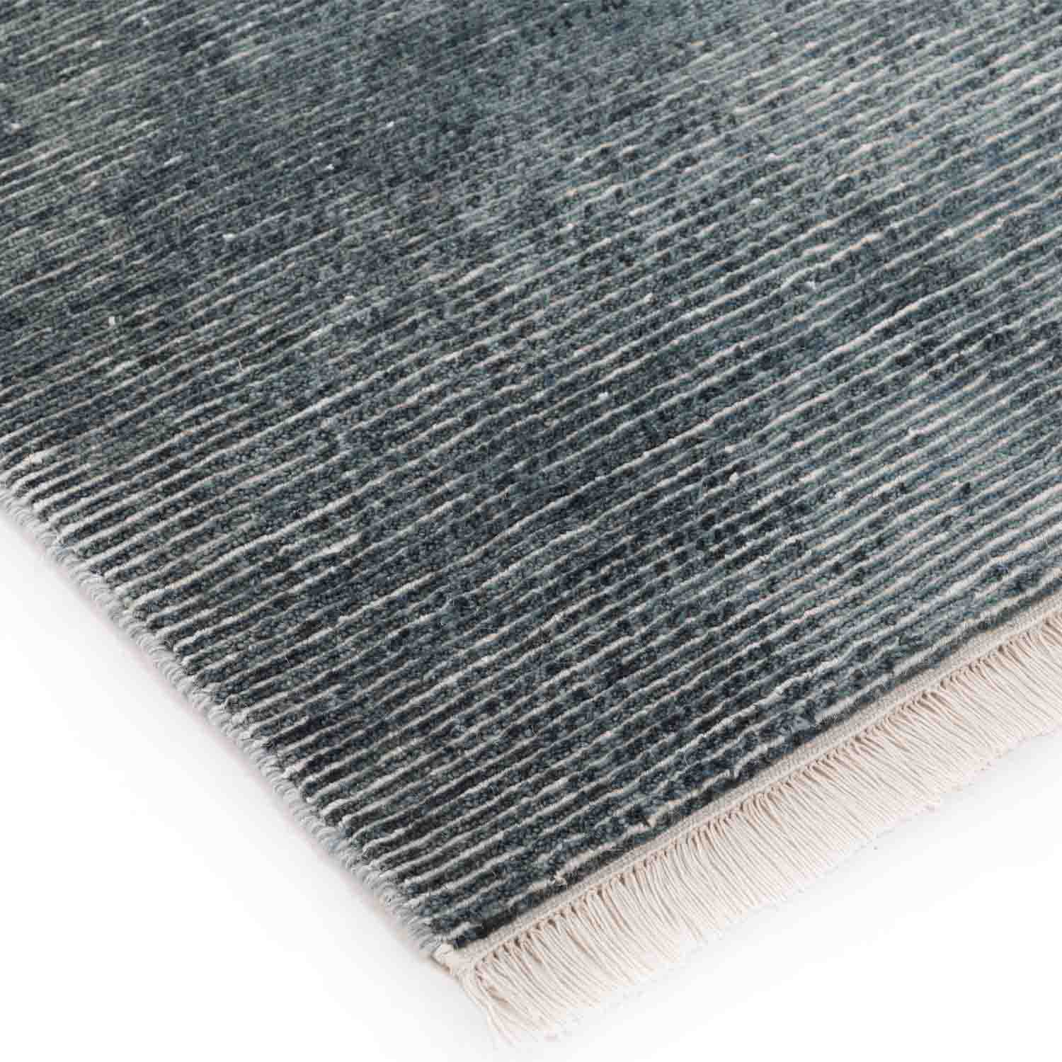 Brezza Hand Knotted Woollen And Jute Rug