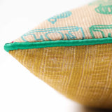 Lucendra Tassar Silk Digital Printed Cushion Cover By Mariella Ienna