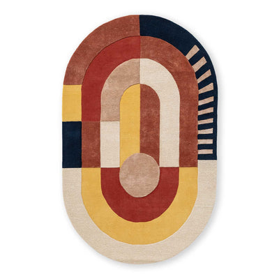 Sharbat Hand Tufted Woollen And Viscose Rug