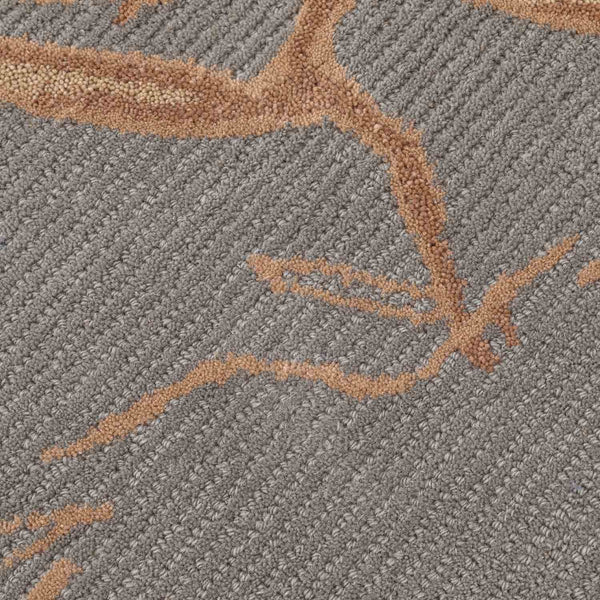 Golden Wave Hand Tufted Woollen And Viscose Rug