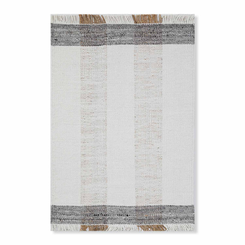 Chand Flat Weave Wool And Jute Dhurrie