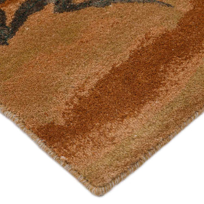 Persepolis Hand Knotted Woollen And Viscose Rug By Ashdeen