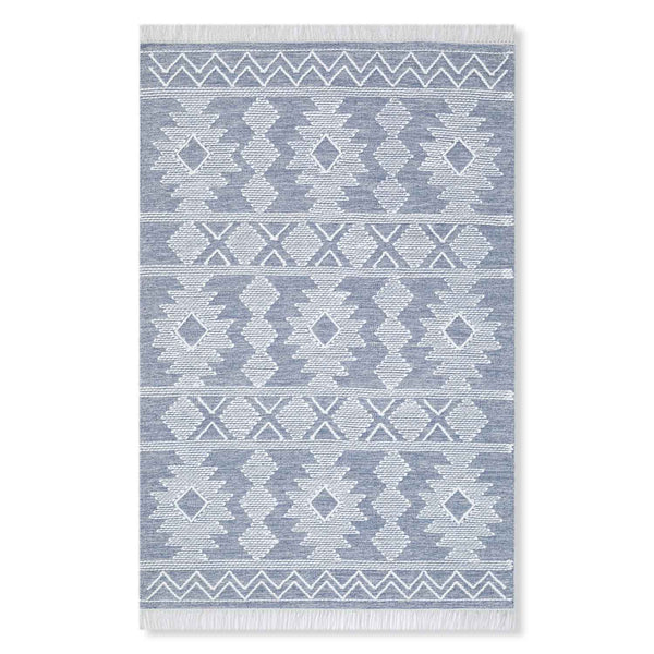 Sanjaya Flatweave Wool And Cotton Rug