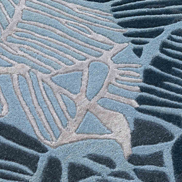 Corra Hand Tufted Woollen And Viscose Runner