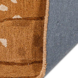 Spider Woollen And Cotton Rug