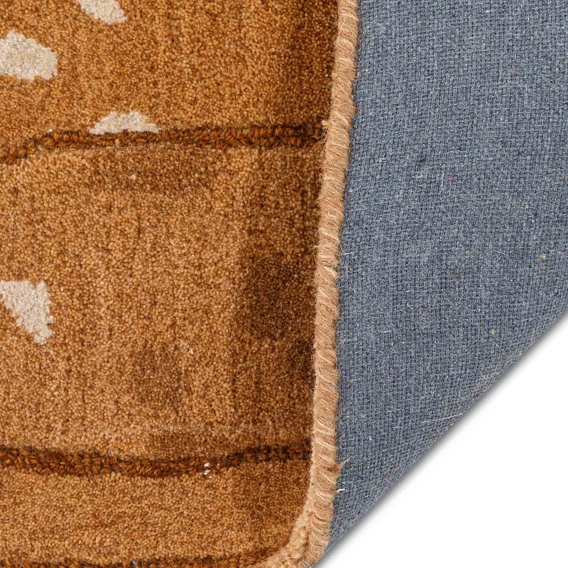 Spider Woollen And Cotton Rug