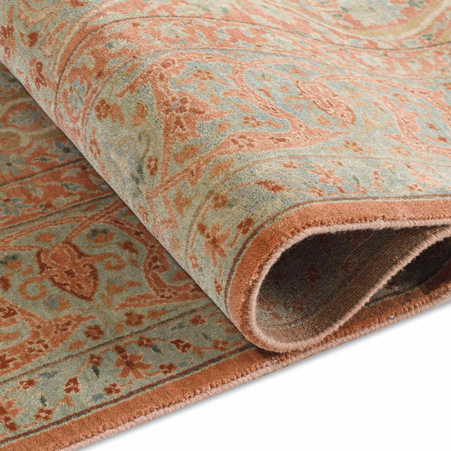 Tabriz Cloudband-B Hand Knotted Woollen Rug