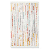 Cave Paint Recycled Cotton Printed Reversible Kilim