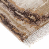Soliscape Hand Knotted Woollen And Viscose Rug