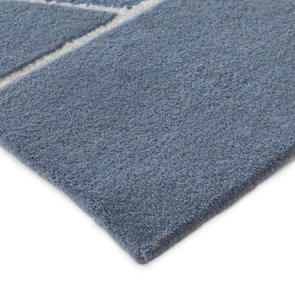 Indigo Sunset Hand Tufted Woollen Rug