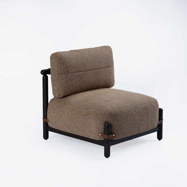 Billy Oak Lounge Chair - Amber