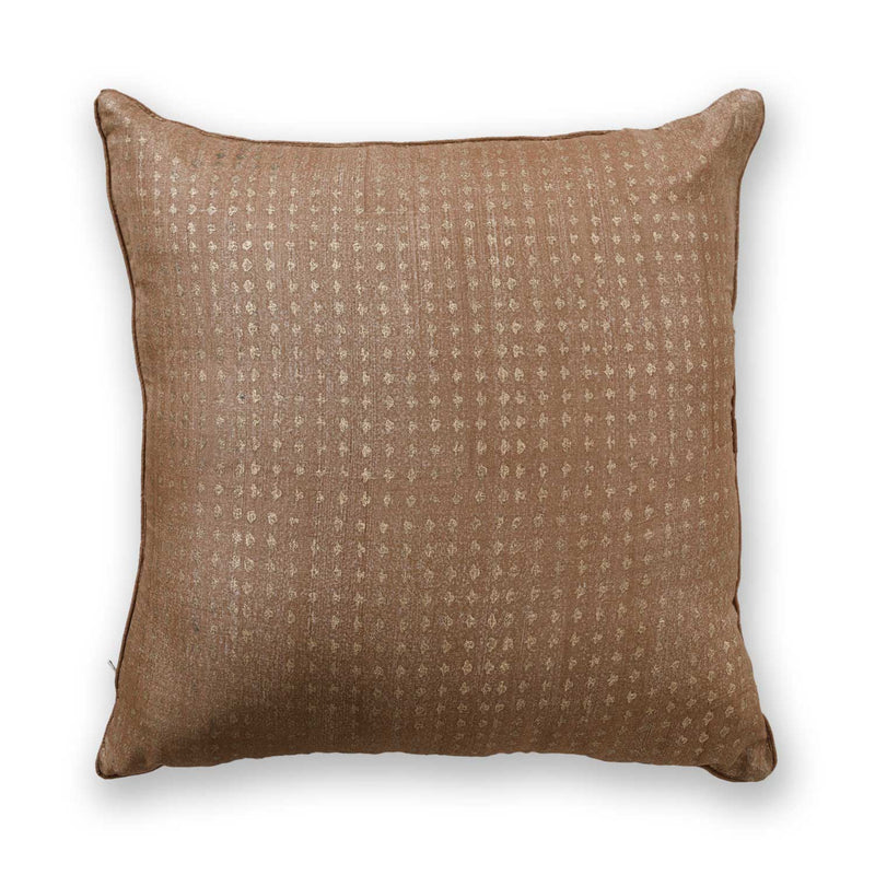 Kalamkari Silk block printed and gold print Cushion Cover