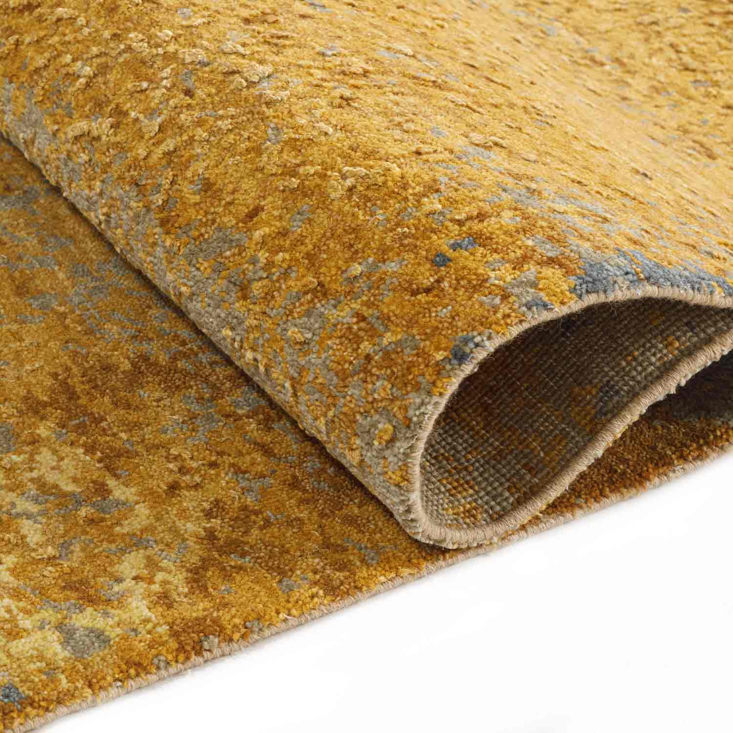 Soleil Hand Knotted Woollen And Silk Rug