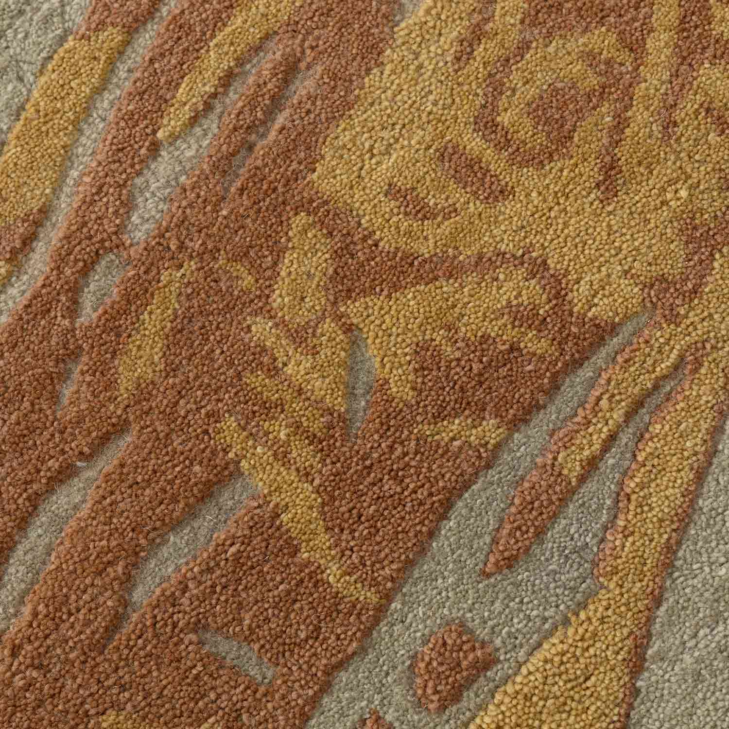 Harvest Hand Tufted Woollen And Viscose Rug