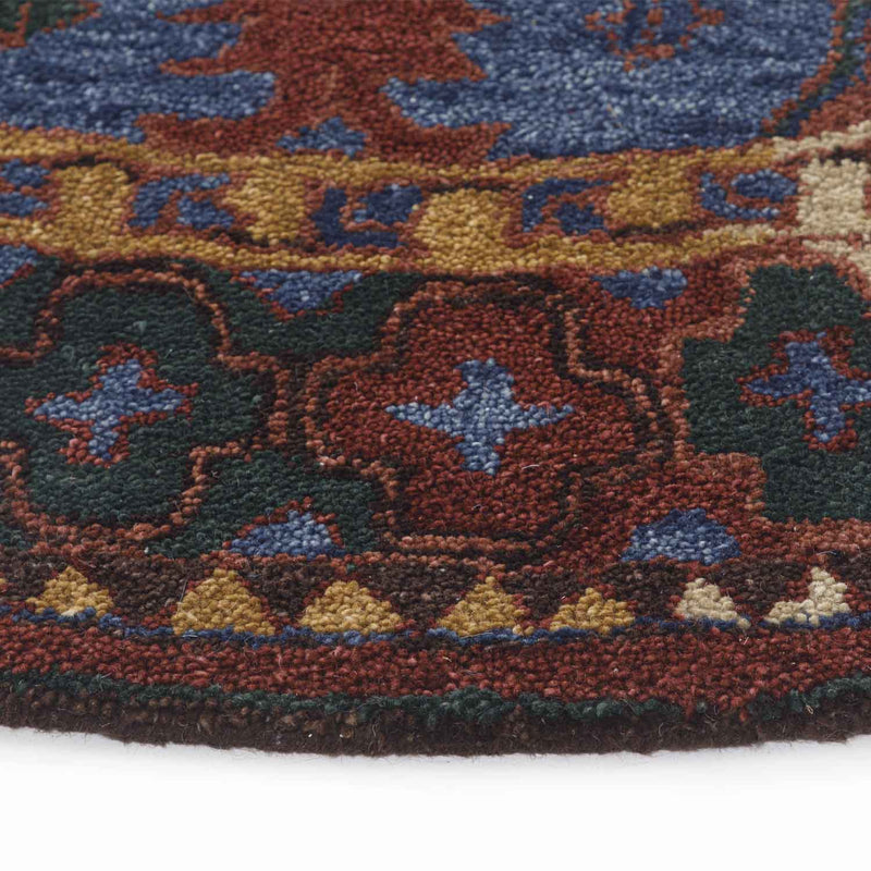 Mary Hand Tufted Woollen Round Rug