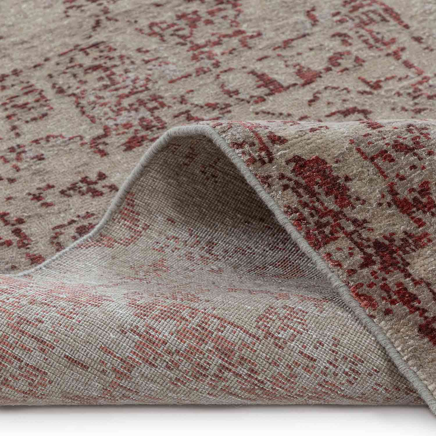 Abiha-X Hand Knotted Woollen And Viscose Rug