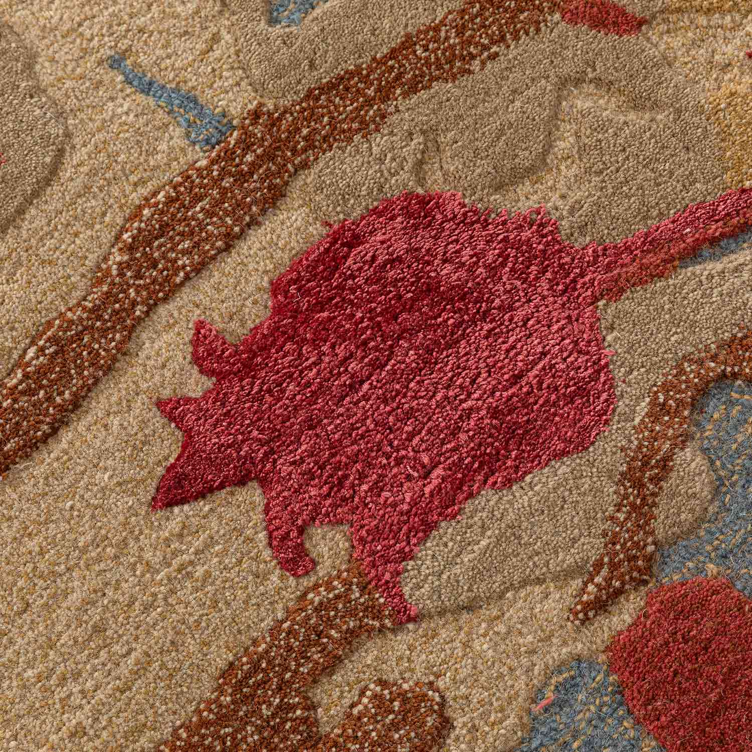 Terrain Hand Tufted Woollen And Viscose Rug