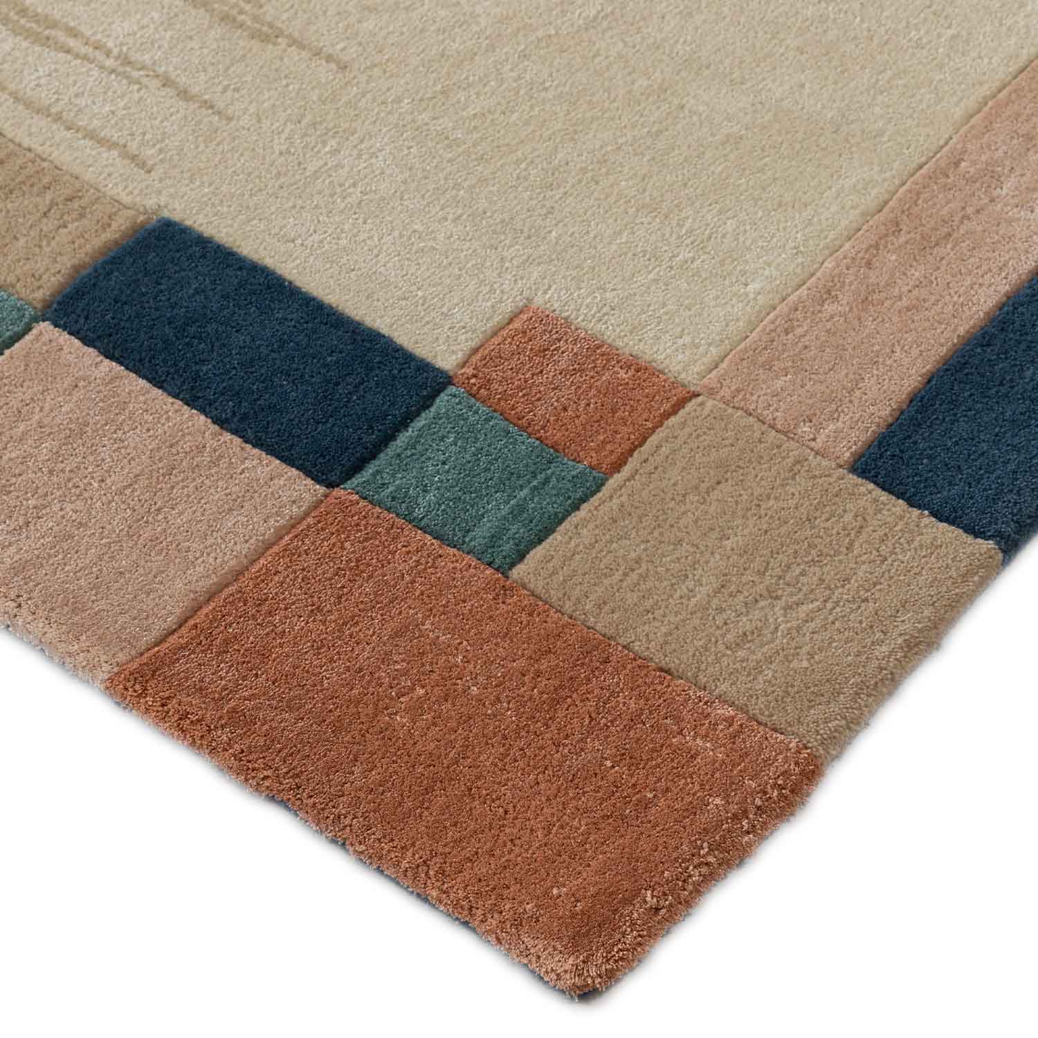 Patri Hand Tufted Woollen And Viscose Rug