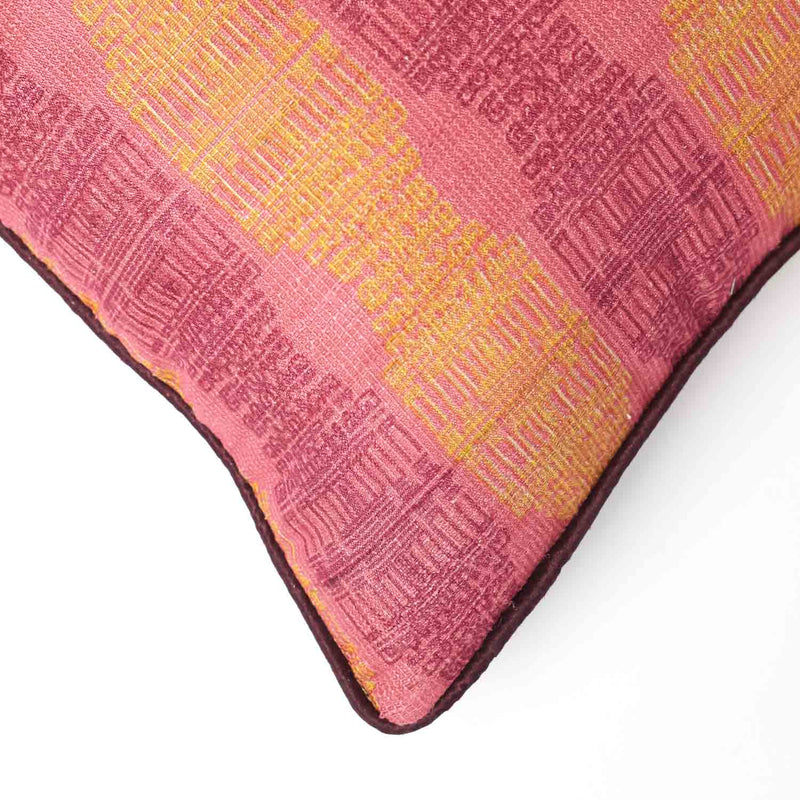 Mezzara Tassar Silk Digital Printed Cushion Cover By Mariella Ienna