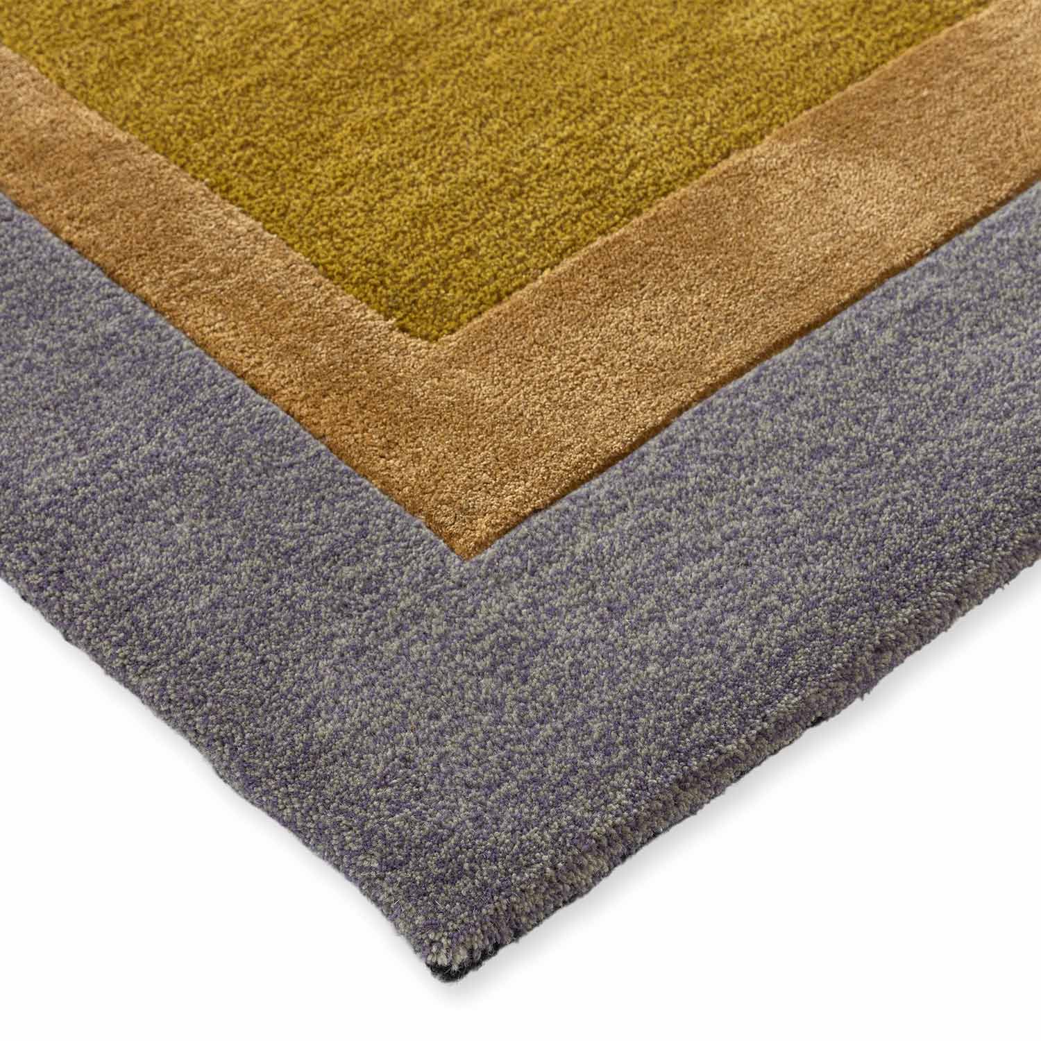 Chaubara Hand Tufted Woollen And Viscose Rug