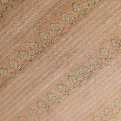 Amal Silk block printed Cushion Cover