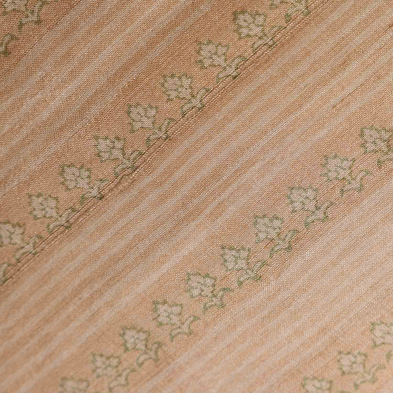 Amal Silk block printed Cushion Cover