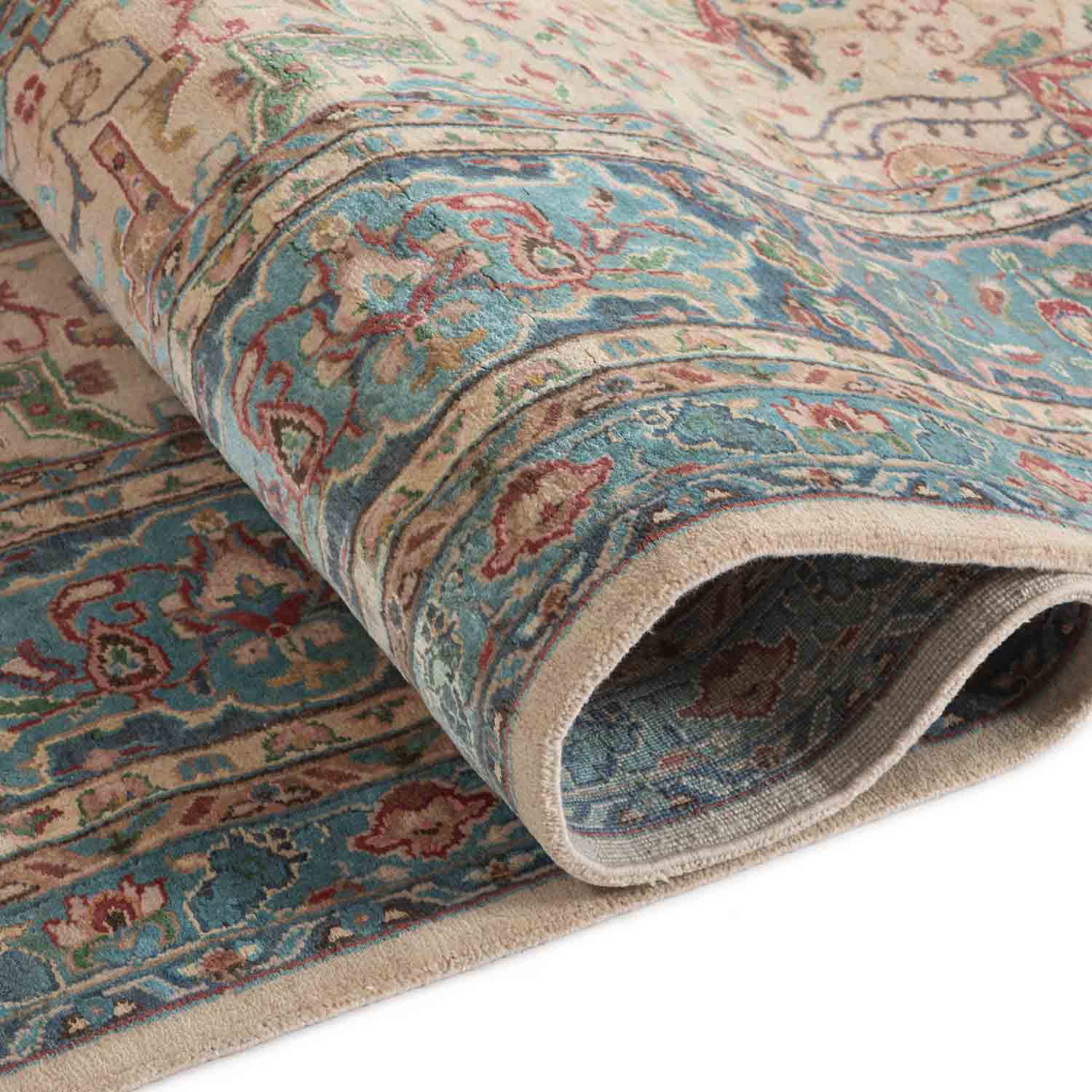 Yaman Hand Knotted Woollen And Silk Rug