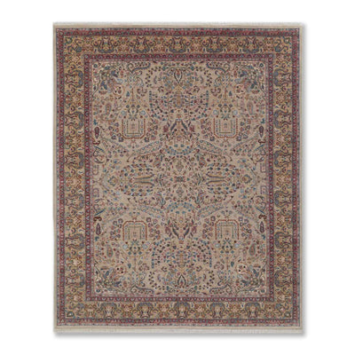 Kalyani Hand Knotted Woollen And Silk Rug