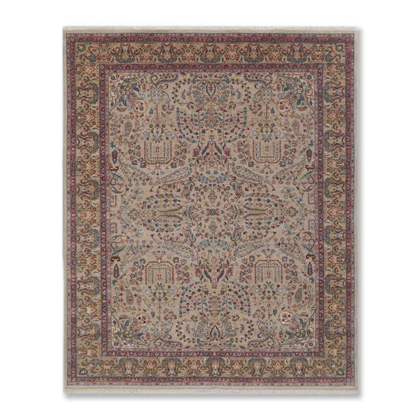 Kalyani Hand Knotted Woollen And Silk Rug