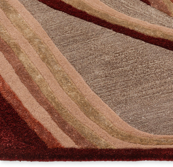 Kulhad Hand Tufted Woollen And Viscose Rug