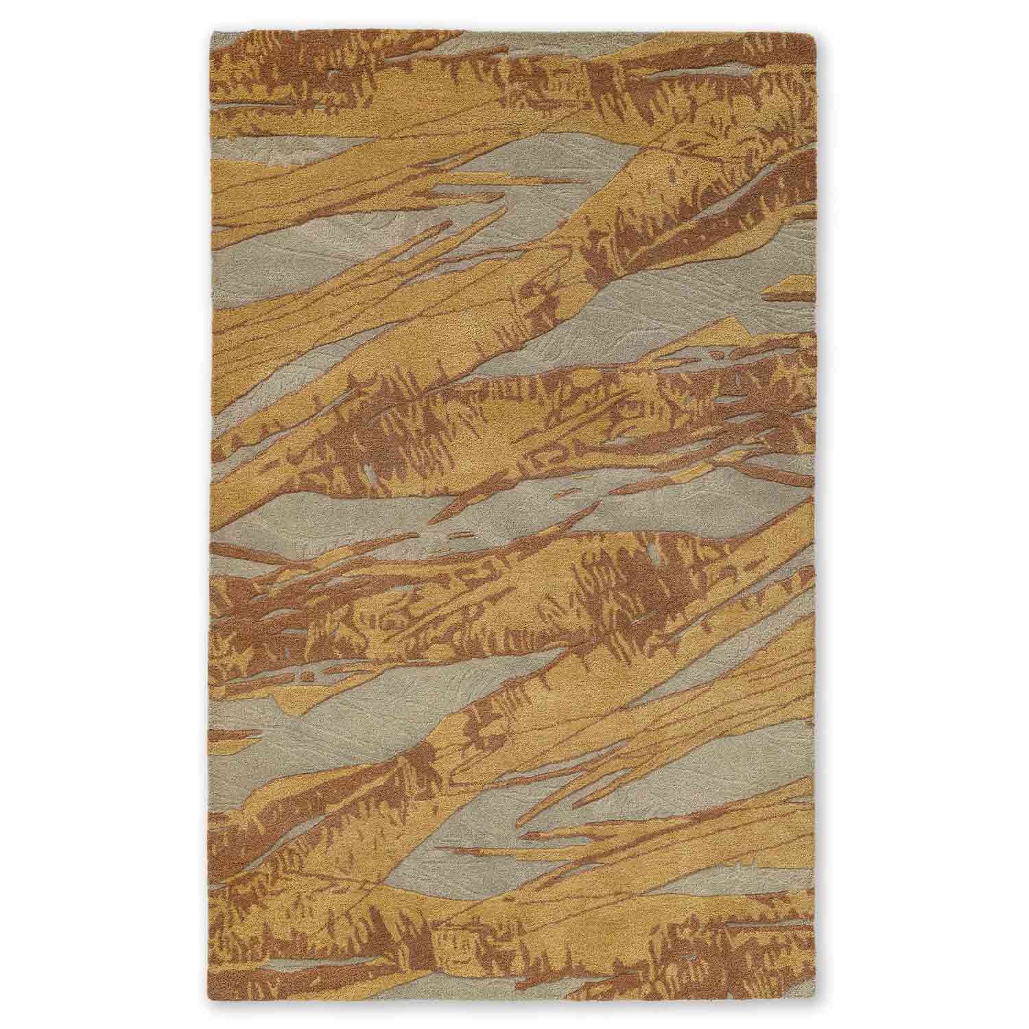 Harvest Hand Tufted Woollen And Viscose Rug