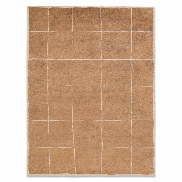 Dewan Hand Tufted Woollen And Viscose Rug