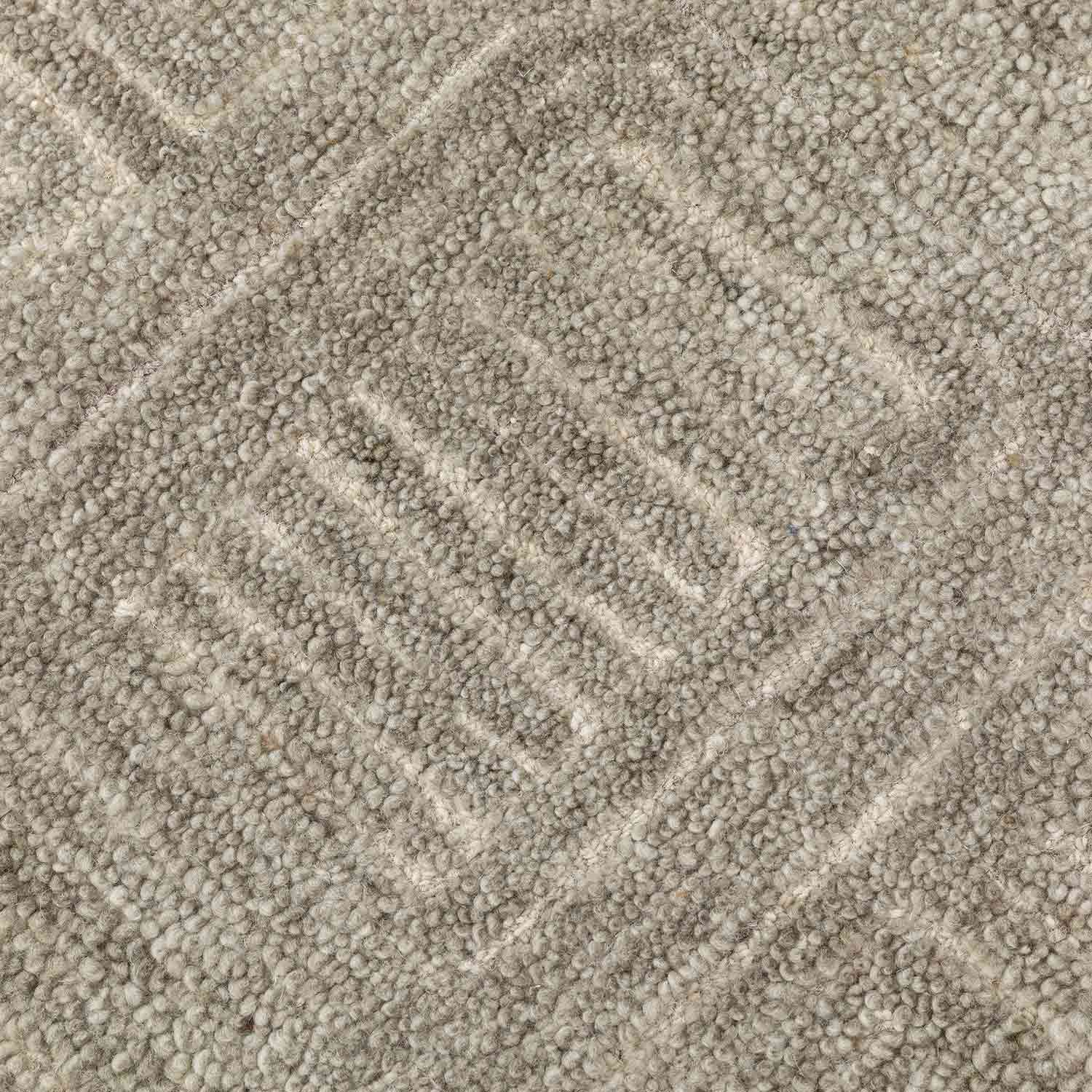 Chalk Floor Hand Tufted Woollen