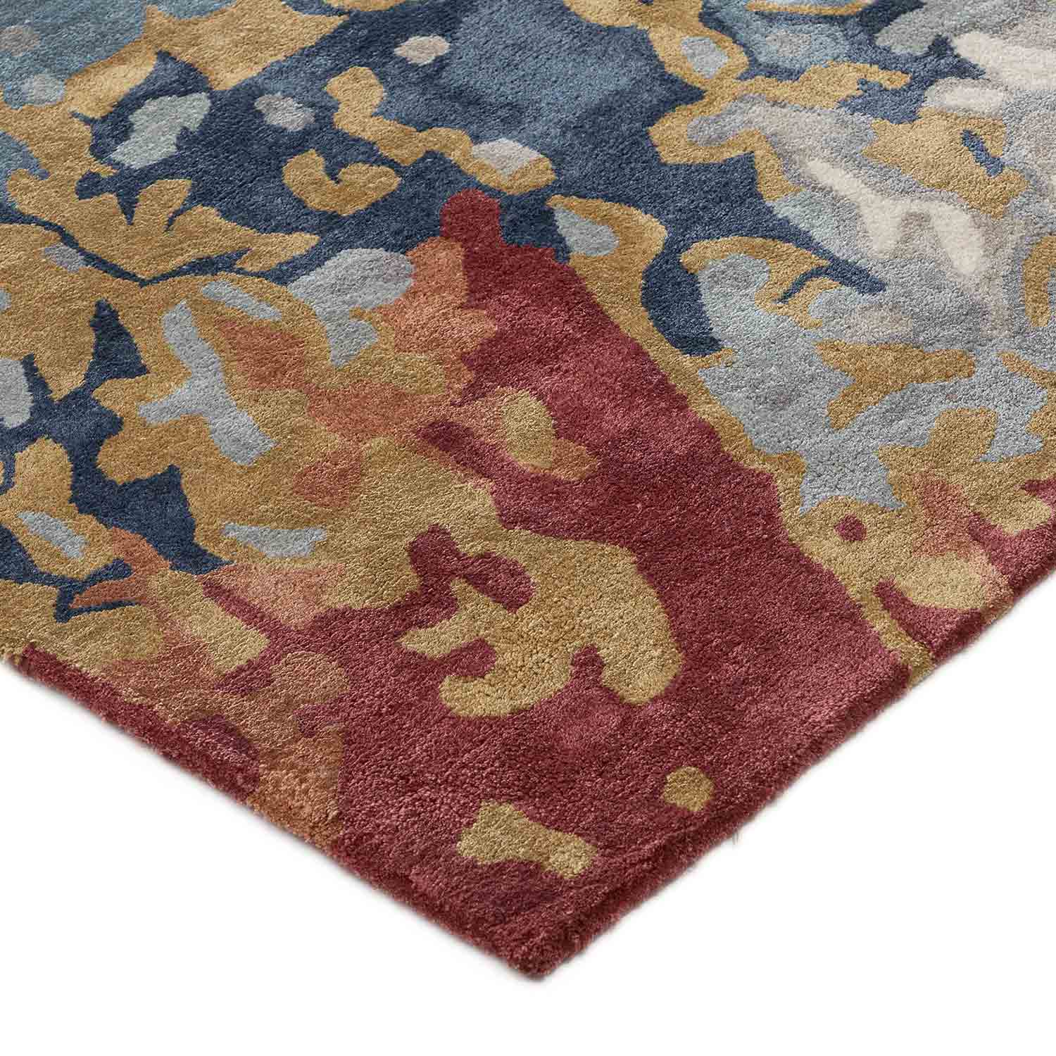 Tessera Hand Tufted Woollen And Viscose Rug