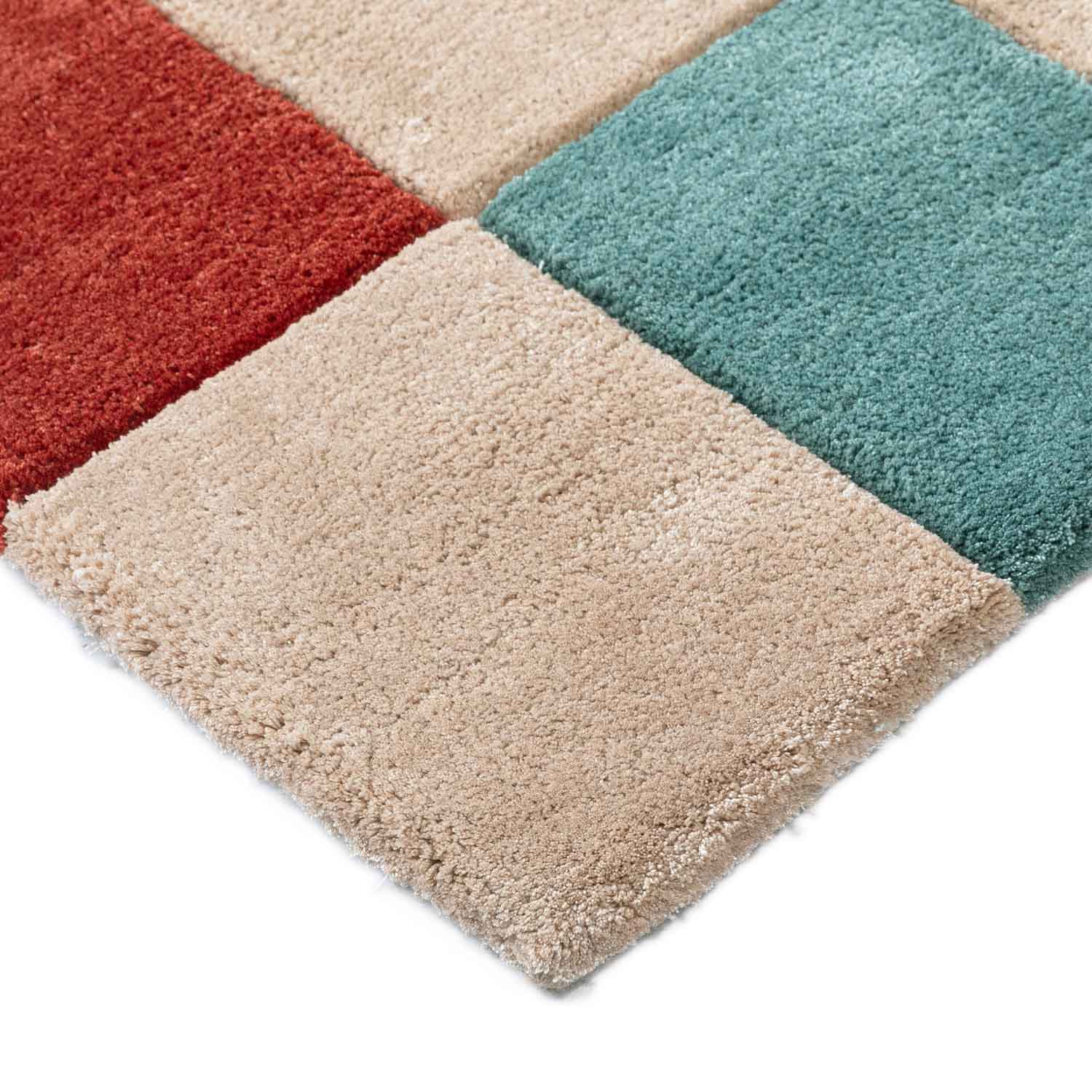 Kulfi Hand Tufted Woollen And Viscose Rug
