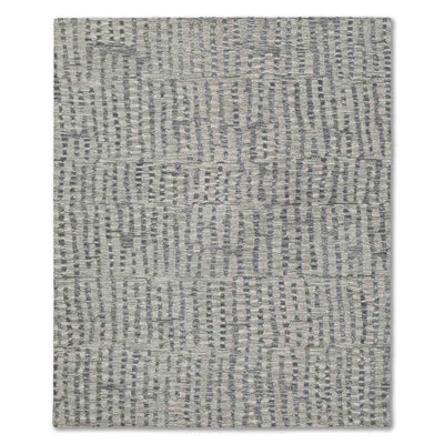Screen snow Hand Tufted Woollen And Viscose Rug