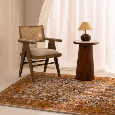 Negin Hand Tufted Woollen And Viscose Rug