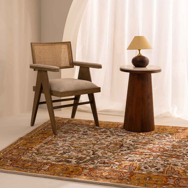 Negin Hand Tufted Woollen And Viscose Rug