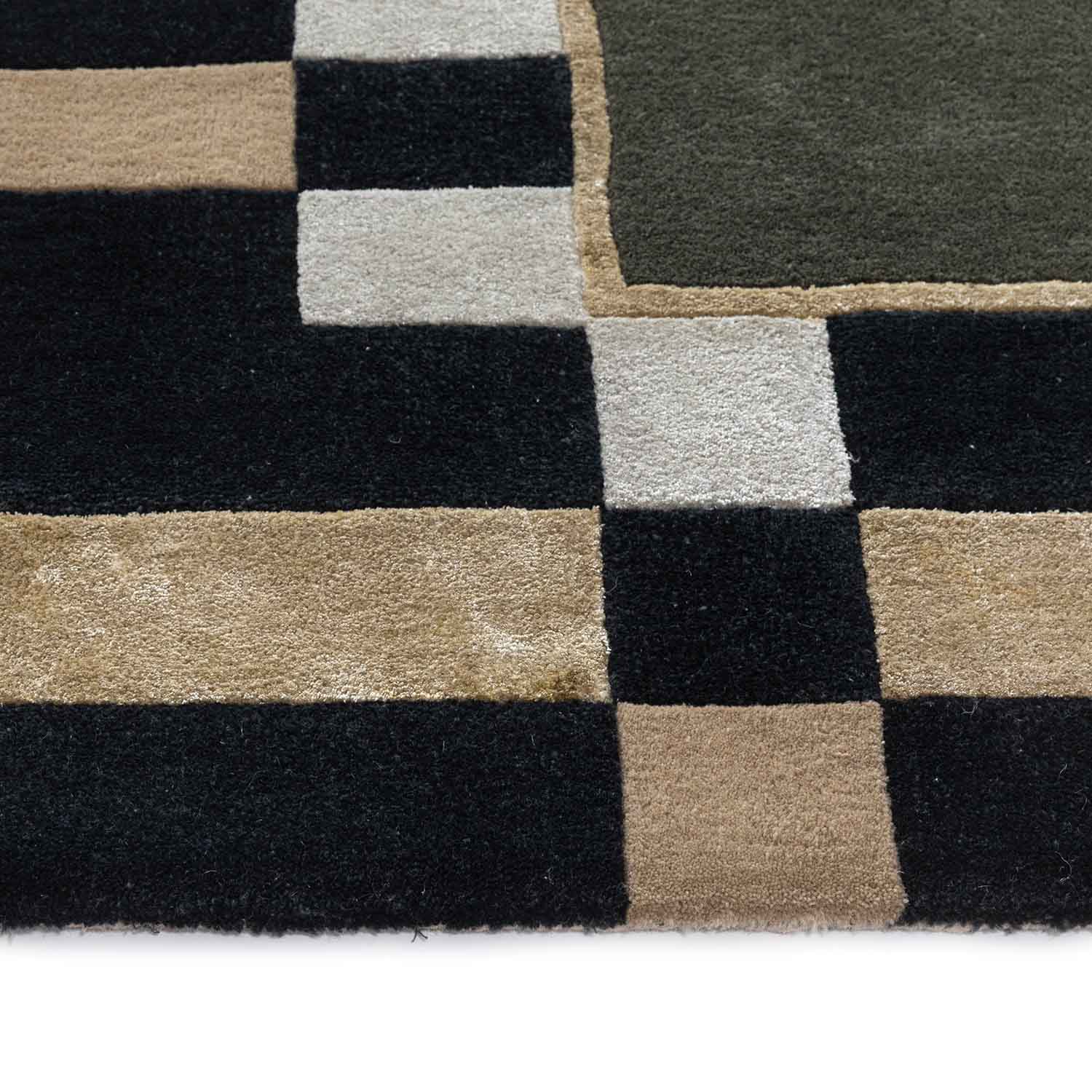 Parpath Hand Tufted Woollen And Viscose Rug