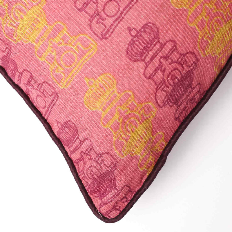 Varusta Tassar Silk Digital Printed Cushion Cover By Mariella Ienna