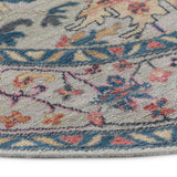 Maheep Hand Knotted Woollen Round Rug