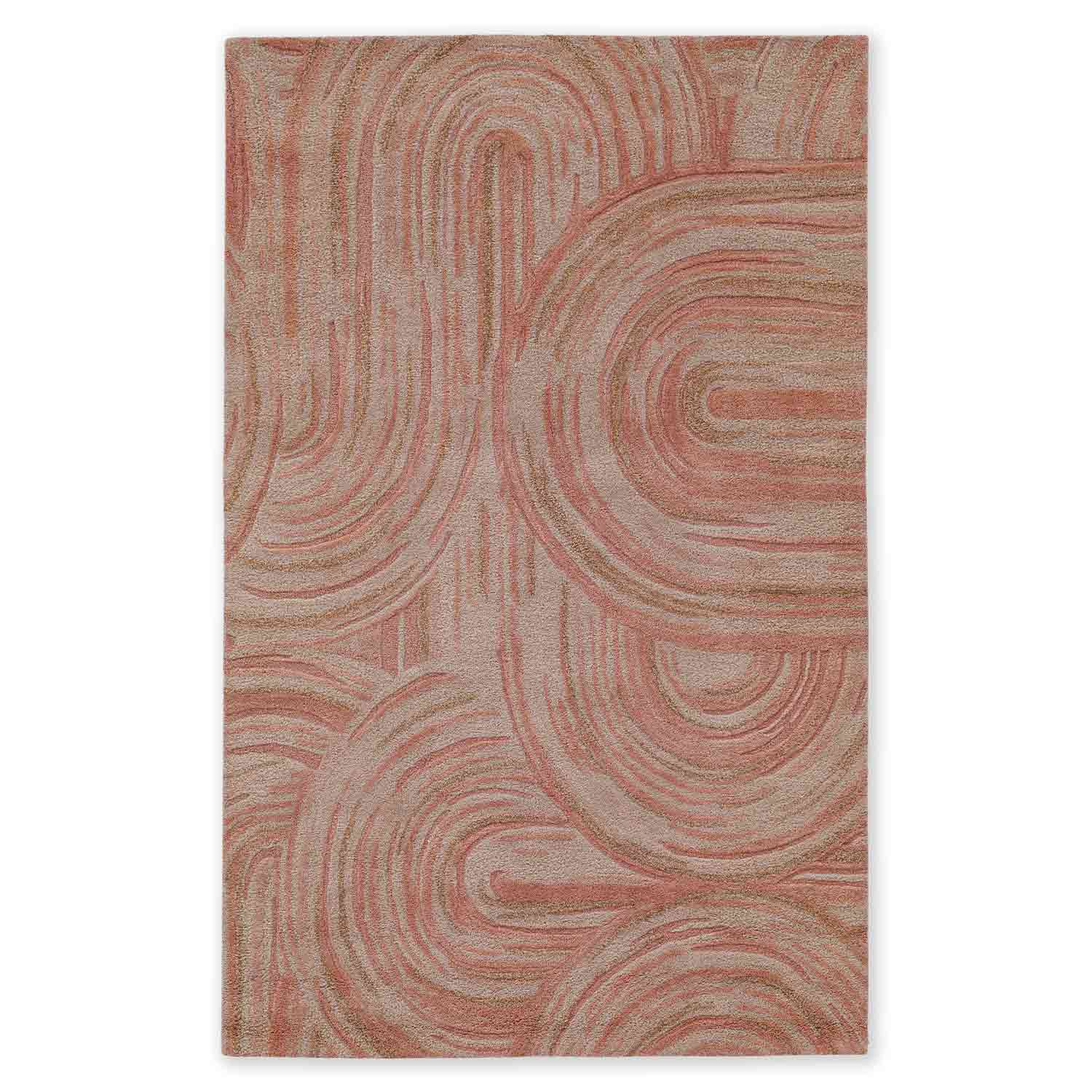 Verve Hand Tufted Woollen And Viscose Rug