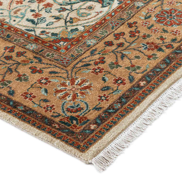 Kashan Hand Knotted  Woollen Rug