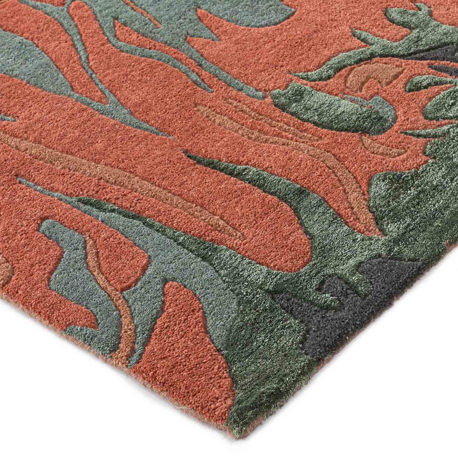 Zyra  Hand Tufted Woollen And Viscose Rug