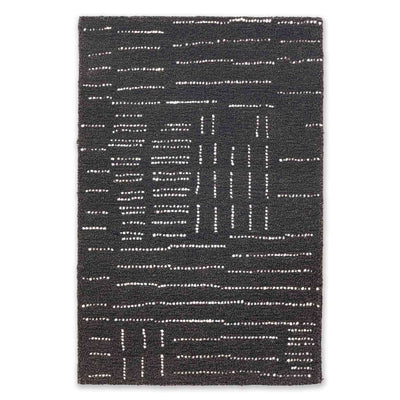 Titanium Hand Tufted Woollen And Viscose Rug