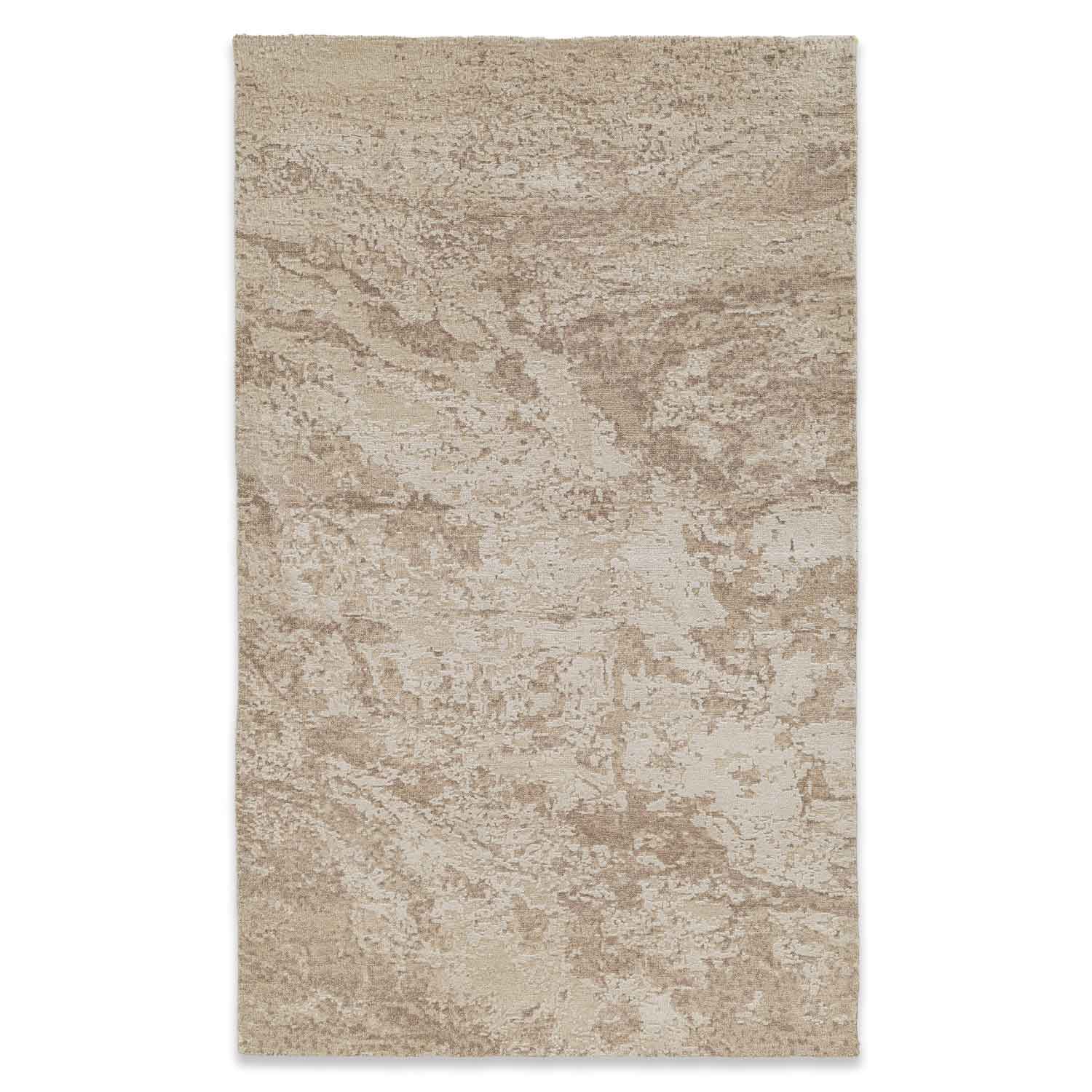 Aeris Hand Knotted Woollen And Bamboo Silk Rug