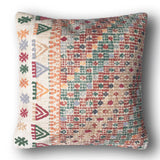 Sarvan Printed and Embroidered Cushion Cover