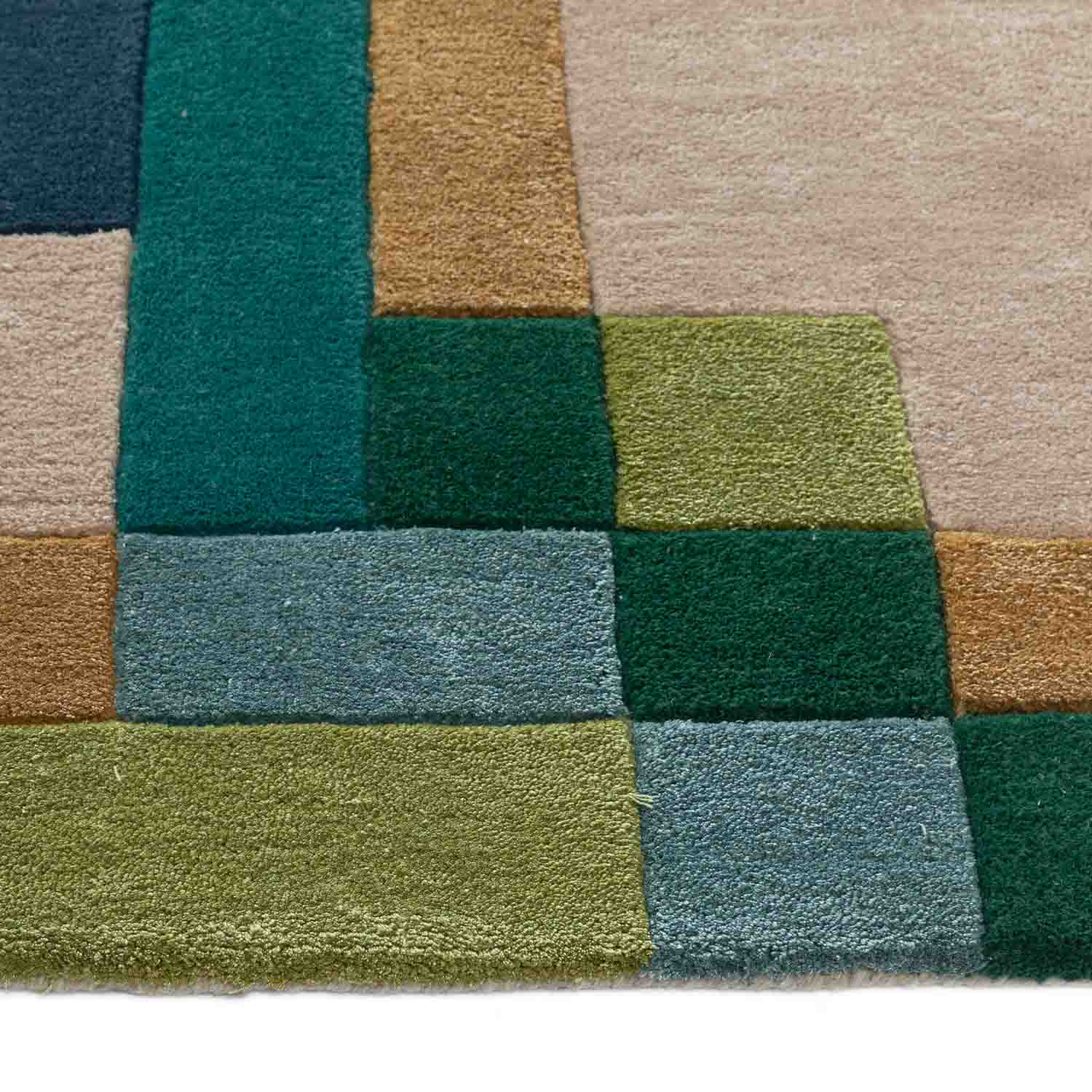 Nukkad Hand Tufted Woollen And Viscose Rug